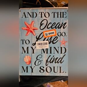 Ocean-Themed Wall Art with Starfish and Shells